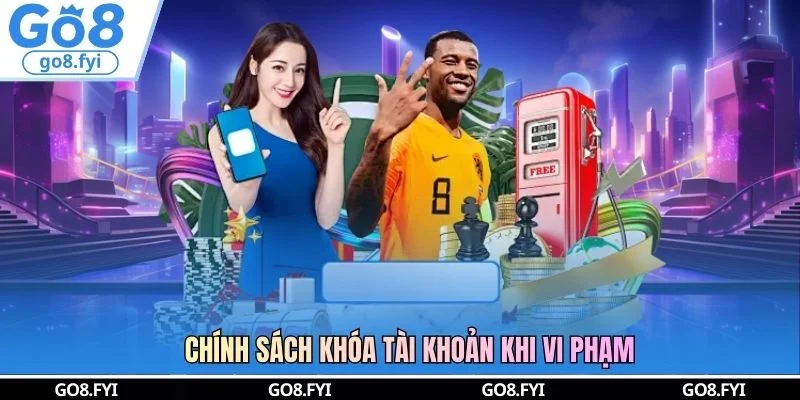 Chính sách khóa tài khoản khi vi phạm 