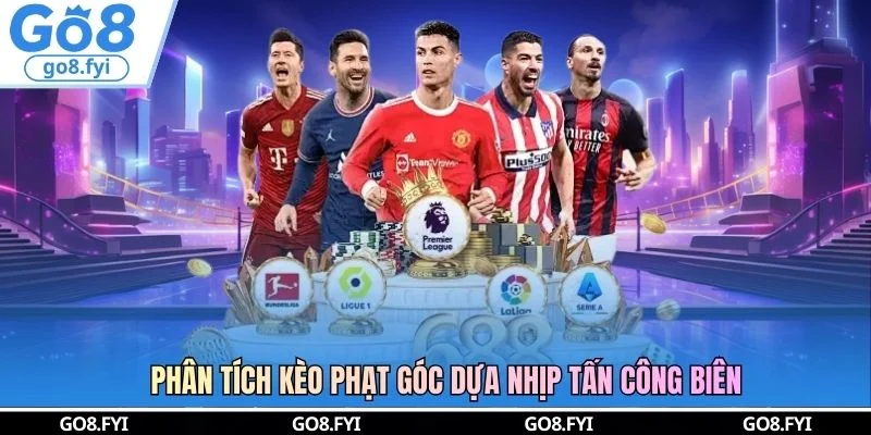 Phân tích kèo phạt góc dựa nhịp tấn công biên